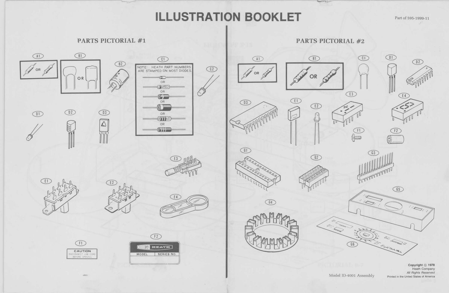 Heathkit ID 4001 Illustration Booklet (1)